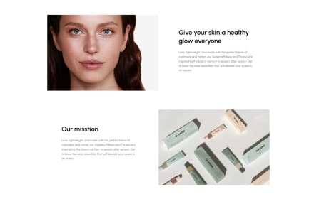 landing-126 our Mission Give your skin a healthy glow everyone