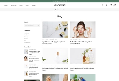 produits de soins de la peau et du corps