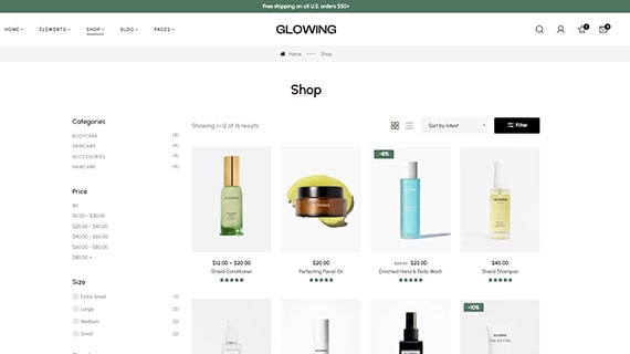 shop-v2 les produits de soins du corps protègent